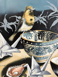 Song of porcelain and Cranes