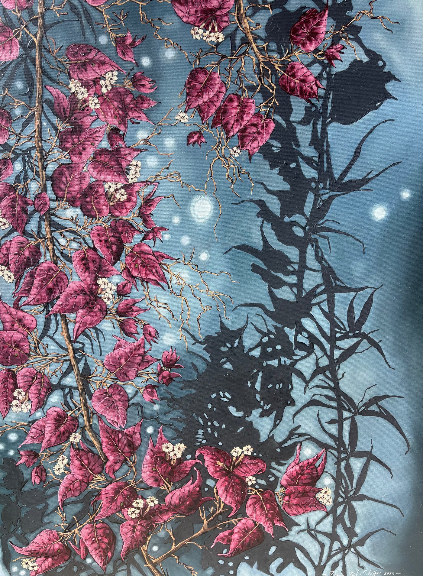 Blooming in the hidden light